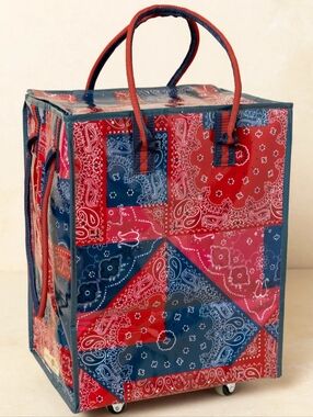 NWT Americana Rolling Tote Bag
